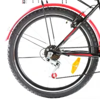 Bicicletă Azimut 26-2102-GD-4 26" Oțel/ Black Red photo 2
