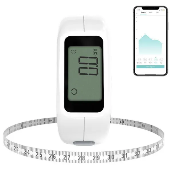 Bandă smart de măsurare a corpului Guangdong Tape ER301 White photo 4