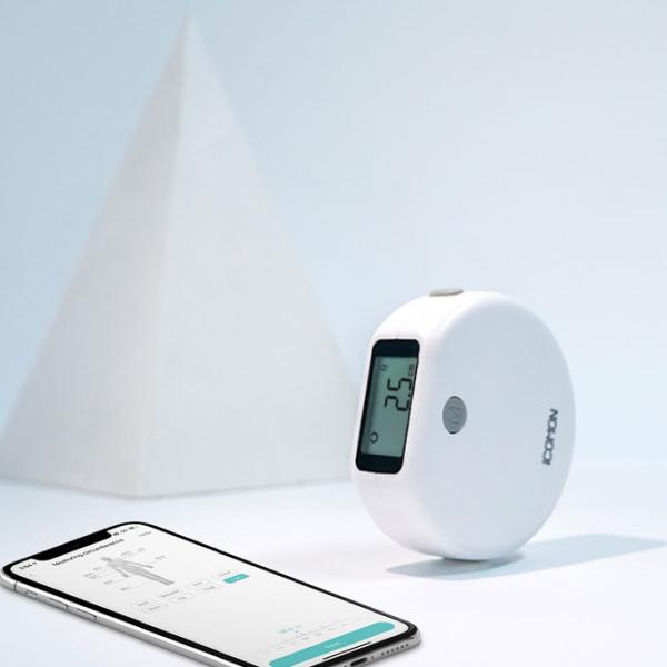 Bandă smart de măsurare a corpului Guangdong Tape ER301 White photo 5