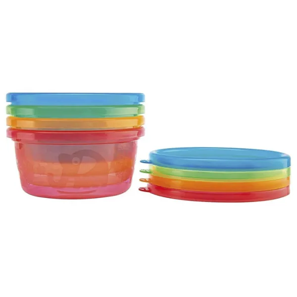 Set Nuby NV0501004 Unisex/ 3+ luni/ Multicolor photo 2