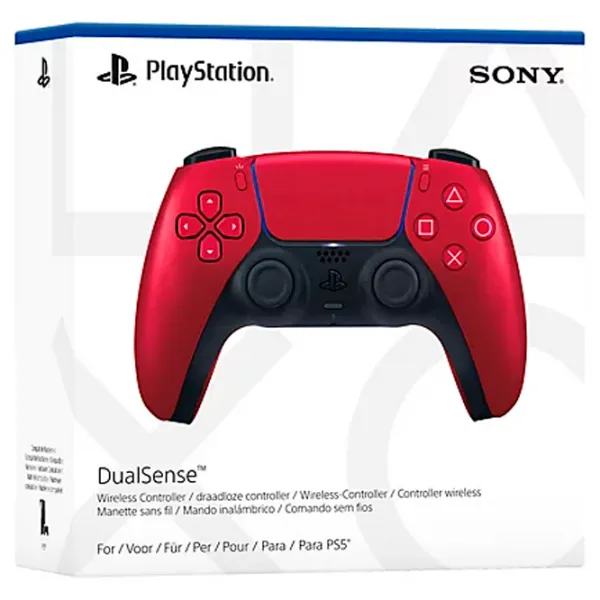 Gamepad Sony DualSense Fără fir / 16 buttons / Volcanic Red photo 5