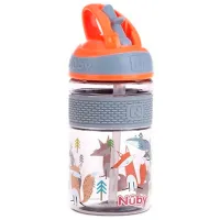 Sticluță cu pai Nuby NV0414024 360 ml 36 luni/ Tritan/ Multicolor photo 3