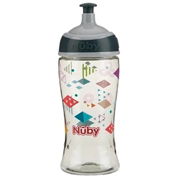 Sticluță cu pai Nuby NV0414025 360 ml 36 luni/ Tritan/ Multicolor photo 3 Sticluță cu pai Nuby NV0414025 360 ml 36 luni/ Tritan/ Multicolor photo 3