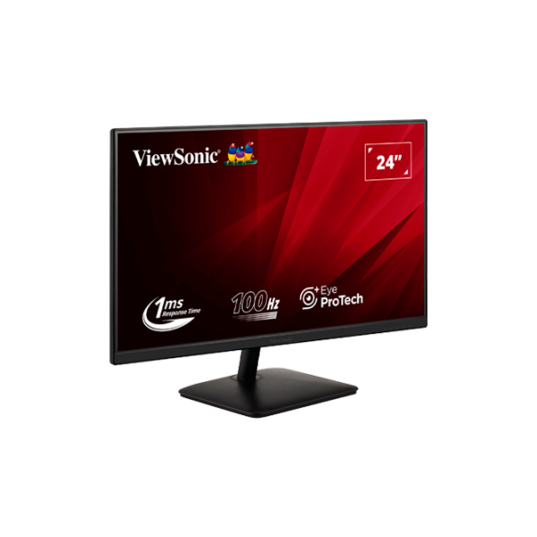 Монитор Viewsonic VA2408-MHDB 23.8" Full HD 100 Гц/ 1 мс/ Черный photo 2