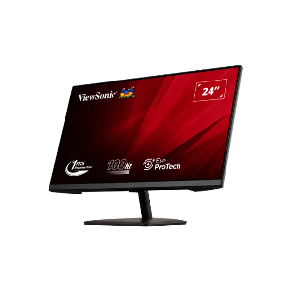 Монитор Viewsonic VA2408-MHDB 23.8" Full HD 100 Гц/ 1 мс/ Черный photo 3