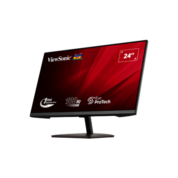 Монитор Viewsonic VA2408-MHDB 23.8" Full HD 100 Гц/ 1 мс/ Черный photo 3