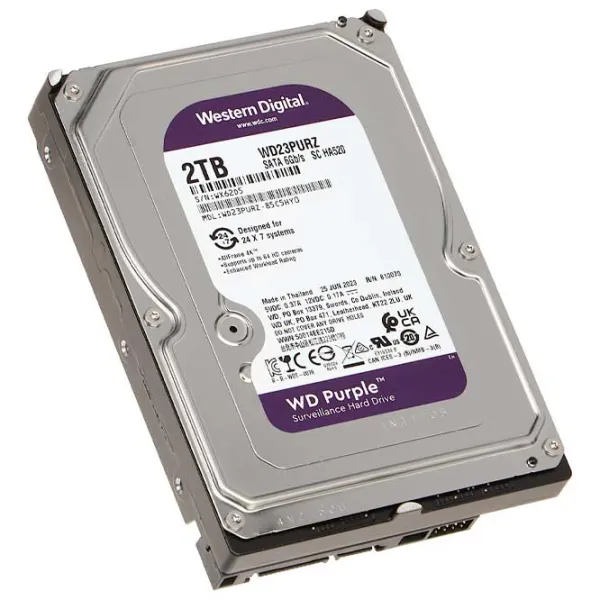 HDD Western Digital WD23PURZ 2 TB Silver photo 3