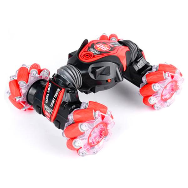 Mașină Stunt Car Sidewalk Twist CV8818-86A 25 km/ h/ 2.4 GHz/ Black Red photo 2
