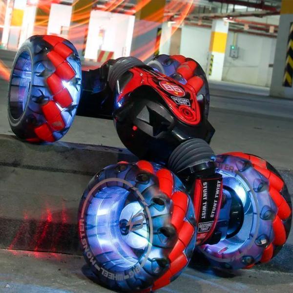 Mașină Stunt Car Sidewalk Twist CV8818-86A 25 km/ h/ 2.4 GHz/ Black Red photo 5