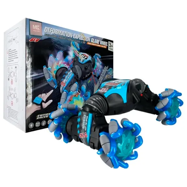 Mașină Stunt Car Sidewalk Twist CV8818-99A  / 2.4 GHz / Black Blue photo 7