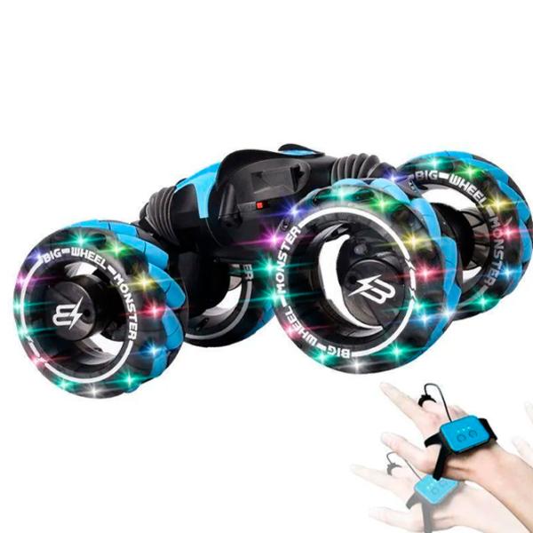 Mașină Stunt Car Sidewalk Twist CV8818-86A 25 km/ h/ 2.4 GHz/ Black Blue photo 7