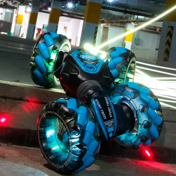 Mașină Stunt Car Sidewalk Twist CV8818-86A 25 km/ h/ 2.4 GHz/ Black Blue photo 8