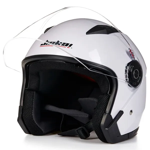 Cască de protecție JieKai JK-512 White Black photo 2