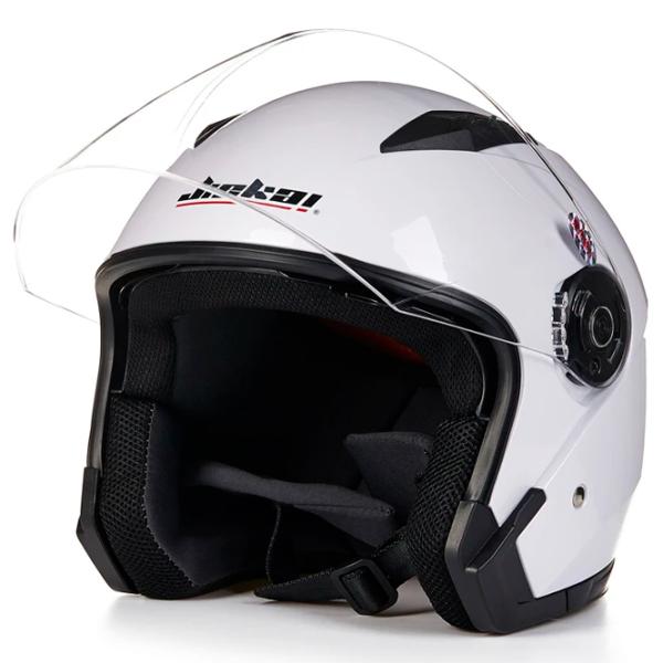 Cască de protecție JieKai JK-512 White Black photo 2