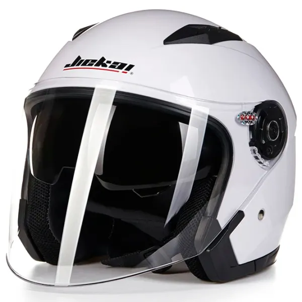 Cască de protecție JieKai JK-512 White Black photo 4
