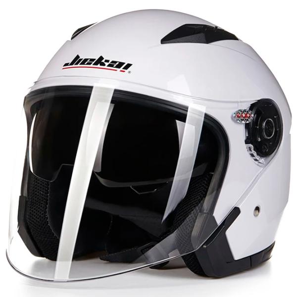 Cască de protecție JieKai JK-512 White Black photo 4