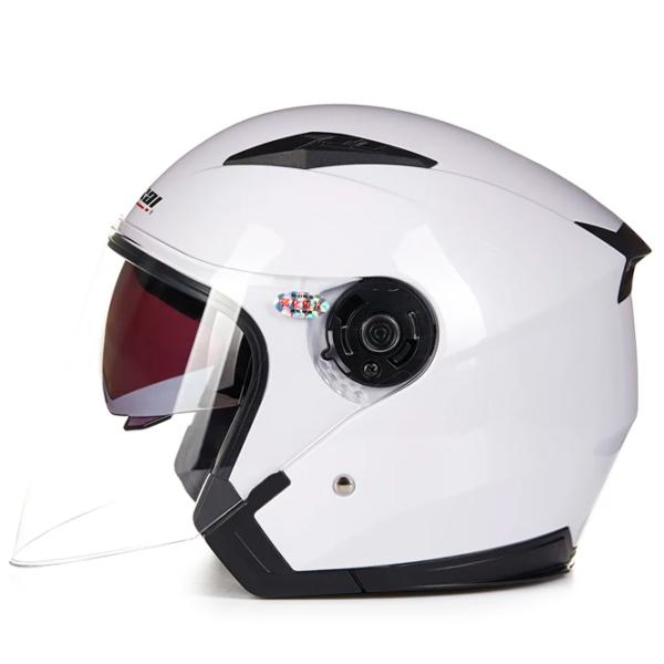 Cască de protecție JieKai JK-512 White Black photo 5