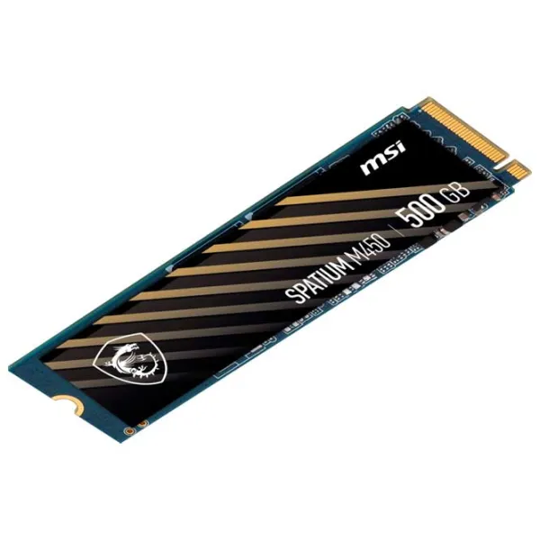SSD MSI Spatium M450 500 GB M.2 NVMe photo 2 SSD MSI Spatium M450 500 GB M.2 NVMe photo 2