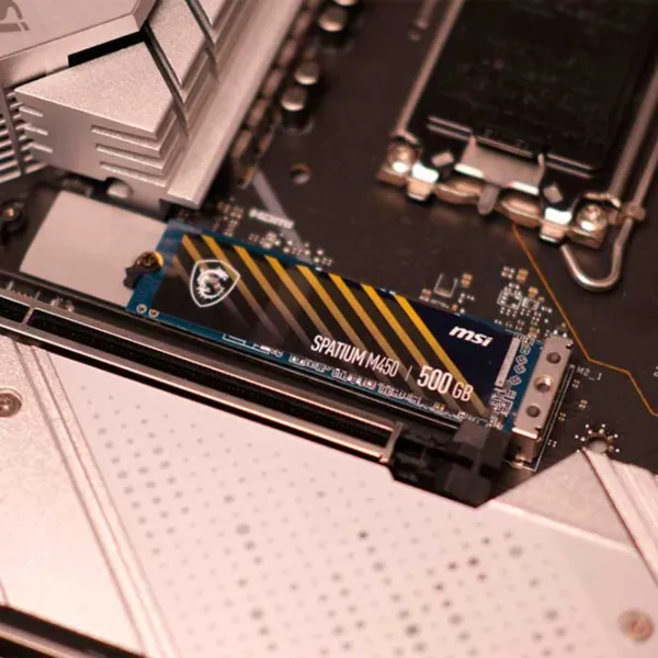 SSD MSI Spatium M450 500 GB M.2 NVMe photo 3 SSD MSI Spatium M450 500 GB M.2 NVMe photo 3