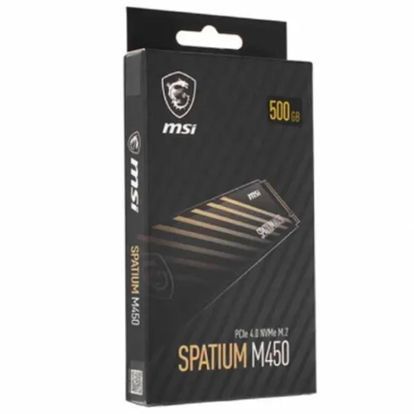 SSD MSI Spatium M450 500 GB M.2 NVMe photo 4 SSD MSI Spatium M450 500 GB M.2 NVMe photo 4