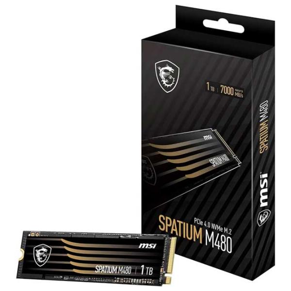 SSD MSI Spatium M480 PRO 1 TB M.2 NVMe photo 4 SSD MSI Spatium M480 PRO 1 TB M.2 NVMe photo 4