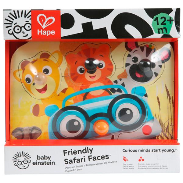 Развивающий набор Hape Baby Einstein Friendly Safari Faces 11654 12+ месяцев/ Разноцветный photo 2