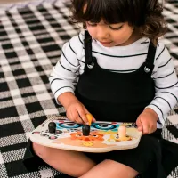 Joc educativ Hape Baby Einstein Friendly Safari Faces 11654 12+ luni/ Multicolor photo 3