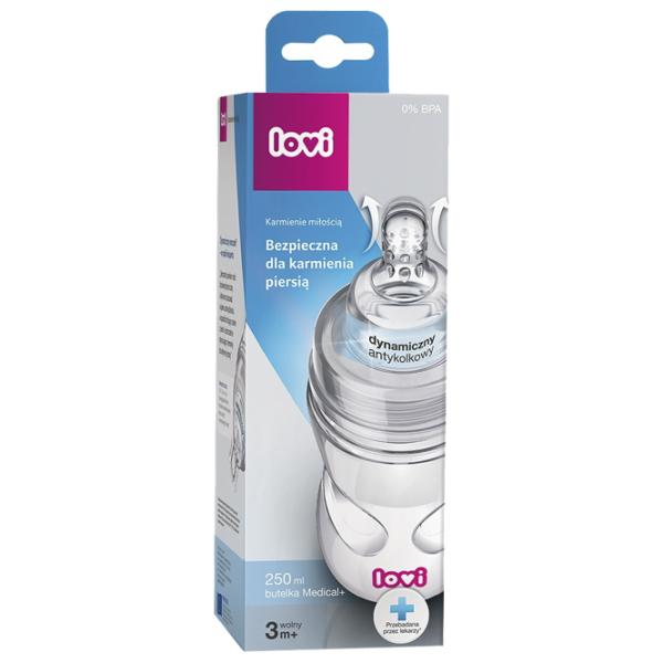 Biberon Lovi Super Vent Unisex/ 250 ml/ Transparent photo 4