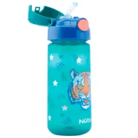 Sticluță cu pai Nuby NV04010 540 ml 36 luni/ Plastic/ Multicolor photo 2