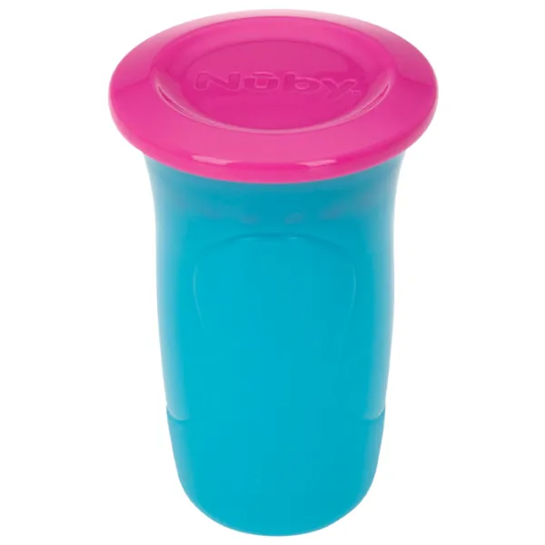 Sticluță Nuby NV04001 300 ml 6 luni/ Plastic/ Multicolor photo 2 Sticluță Nuby NV04001 300 ml 6 luni/ Plastic/ Multicolor photo 2