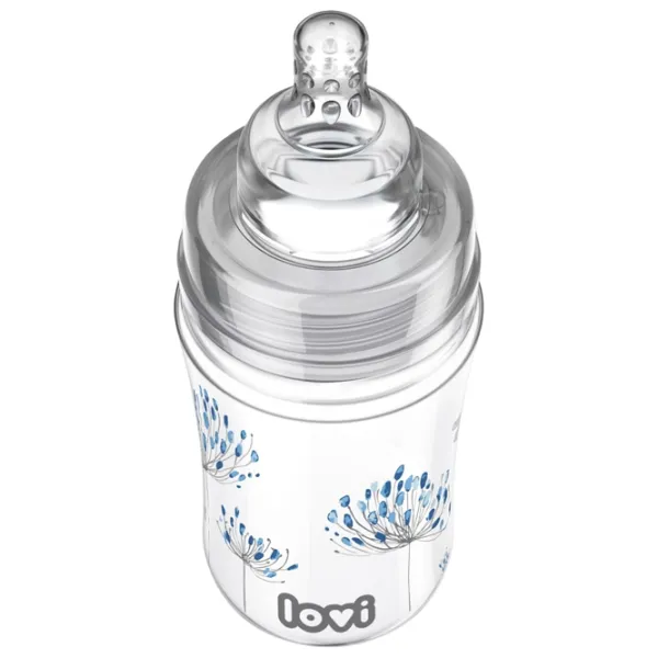 Biberon Lovi Botanic Unisex/ 250 ml/ Transparent photo 2