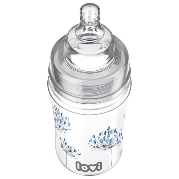 Biberon Lovi Botanic Unisex/ 250 ml/ Transparent photo 2