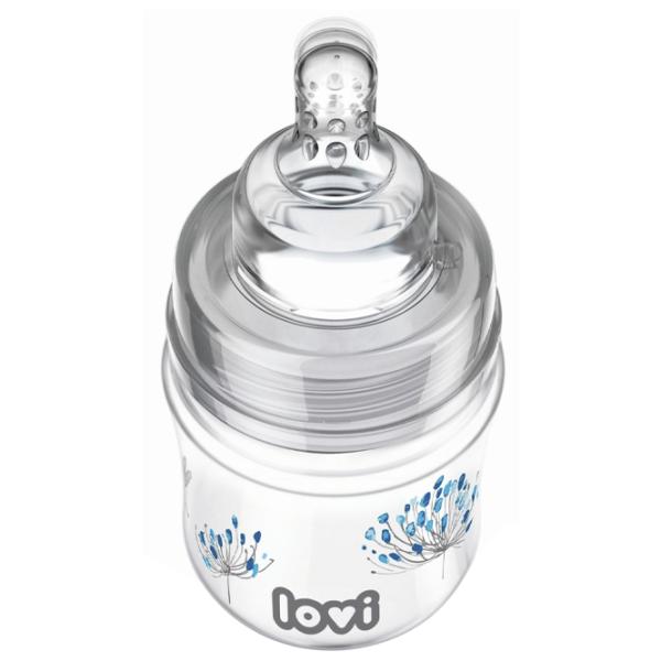 Biberon Lovi Botanic 21/ 586 Unisex/ 120 ml/ Transparent photo 2
