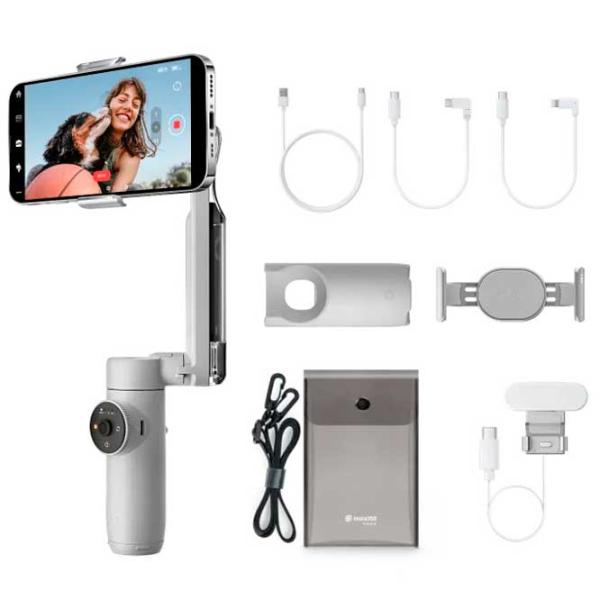 Selfie Stick Insta 360 Flow Creator Kit Bluetooth/ Gray photo 6
