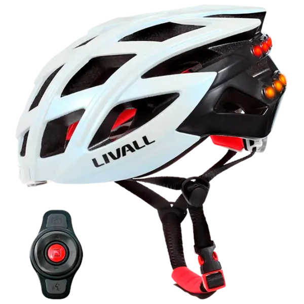 Cască de protecție Livall BH60SE White Black photo 5