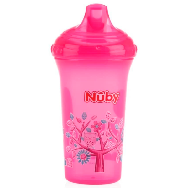 Бутылочка с соломинкой Nuby ID10366 270 мл 9 месяцев/ Пластик/ Разноцветный photo 2