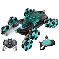 Mașină JZL Climping Shunt Car CV-D700-2 5 km/h / 2.4 GHz / Blue Black photo 2