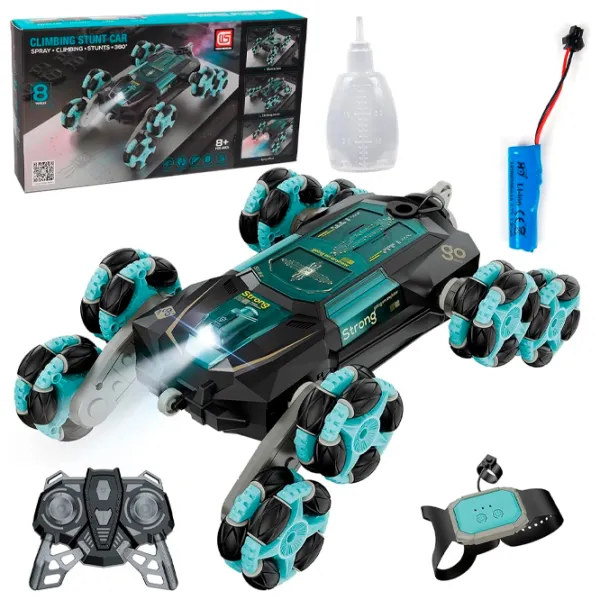 Mașină RC Climping Shunt Car CV-D700-2 5 km/ h/ 2.4 GHz/ Blue Black photo 4