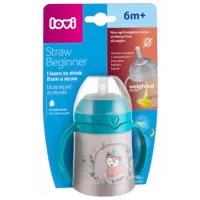 Sticluță cu pai Canpol 35/ 362 150 ml 6 luni/ Polipropilenă/ Transparent photo 3