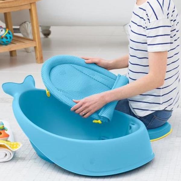 Cădiță pentru bebeluși Skip Hop Moby Unisex/ 0 - 6 luni/ Blue photo 3
