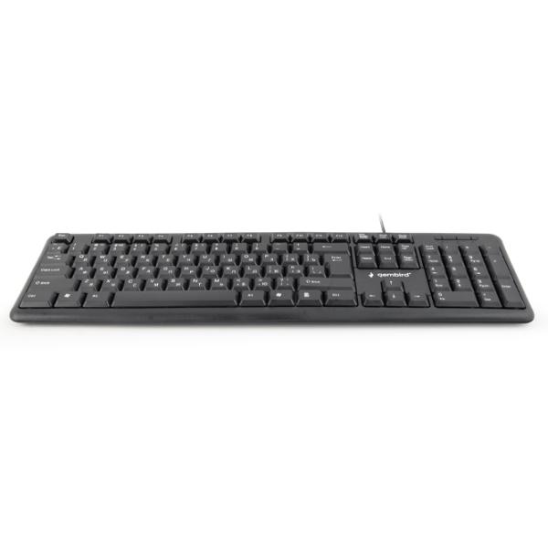 Tastatură Gembird KB-U-103-RU Cu fir/ Black photo 3