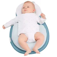 Babynest Babymoov Cosydream () Bumbac/ Blue White photo 2