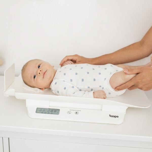 Cântar pentru bebeluși Zopa 44448 Electronic/ White photo 6