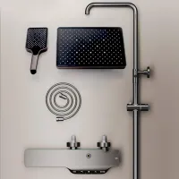 Baterie pentru duș iSink Multifuncțional Alamă photo 6