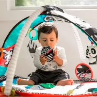 Covoraş pentru joc Baby Einstein Bold New World () 0+/ Transformer/ White photo 5