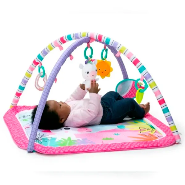 Игровой коврик Bright Starts Echipa Unicornilor () 0+/ Трансформер/ Розовый photo 5