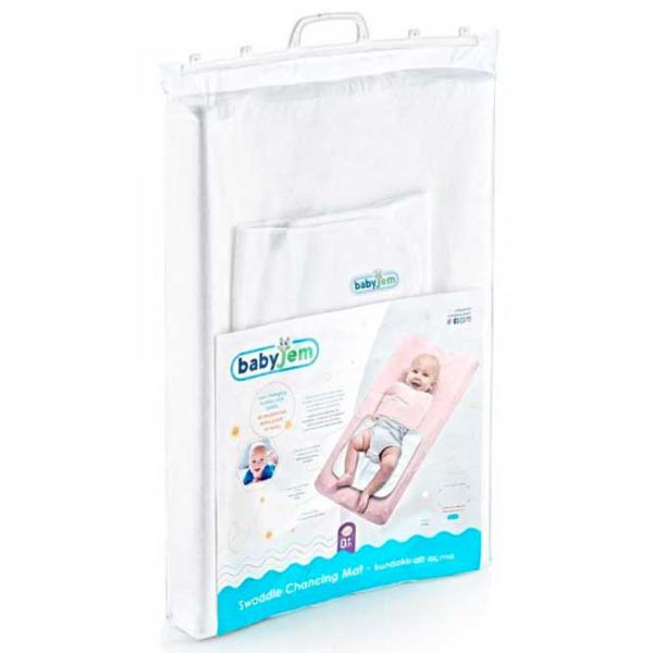 Saltea de înfăşat BabyJem Ecru 01053738 Unisex/ 0+/ White photo 4 Saltea de înfăşat BabyJem Ecru 01053738 Unisex/ 0+/ White photo 4