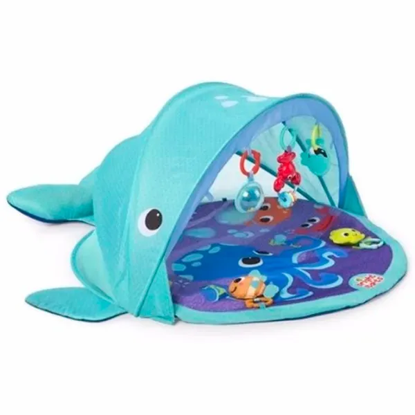 Игровой коврик Bright Starts Explore & Go Whale () 0+/ Трансформер/ Синий photo 2