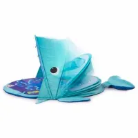 Covoraş pentru joc Bright Starts Explore & Go Whale () 0+/ Transformer/ Blue photo 3
