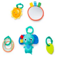Covoraş pentru joc Bright Starts Wild Wiggles () 0+/ Transformer/ Green photo 3